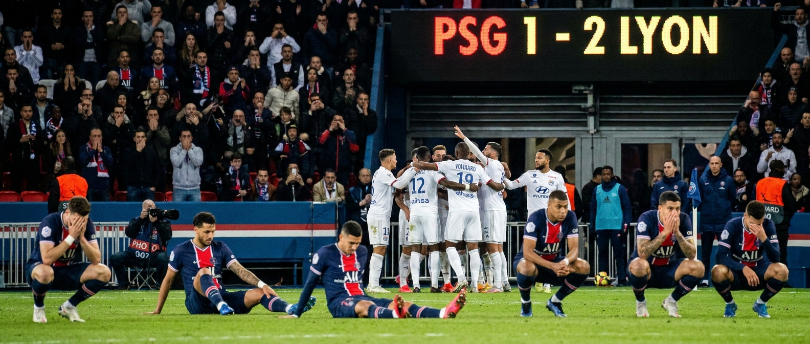 «ПСЖ» — «Лион»: парижане проиграли дома 1:2