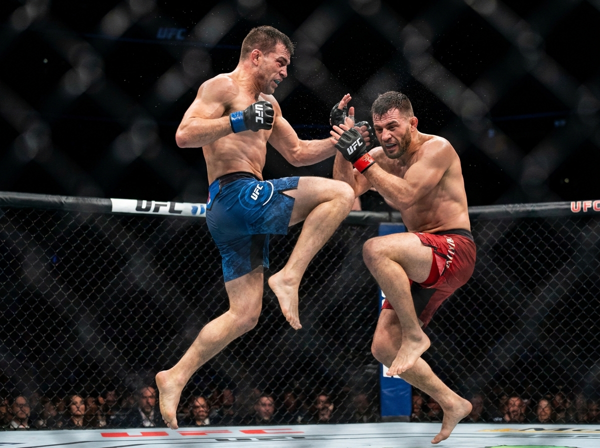 Барез сразился с Гуруле в последнем бою по контракту с UFC